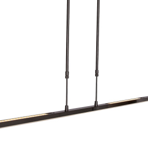 Steinhauer Zelena 1482ZW LED Mat zwart Hanglamp 122cm