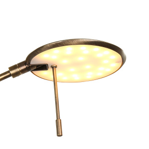 Vloerlamp Leeslamp Steinhauer Zenith LED Brons 7862BR