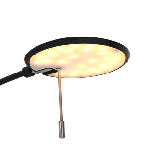 Vloerlamp Leeslamp Steinhauer Zenith LED Zwart 7862ZW