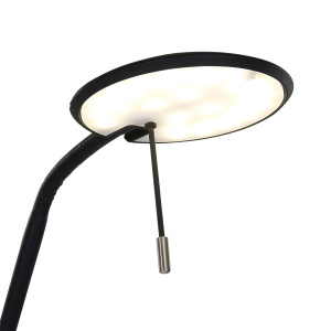Vloerlamp Leeslamp Steinhauer Zenith LED zwart 7910 ZW Nieuw