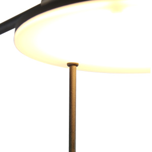 Vloerlamp Steinhauer Punkt LED Zwart 2559ZW Modern