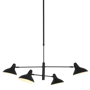 Hanglamp Anne Light & home Kasket Zwart 2694ZW-2694ZW