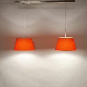 Hanglamp 2 lichts Ø35 + Freelight H8012S 2lts 120cm Rood