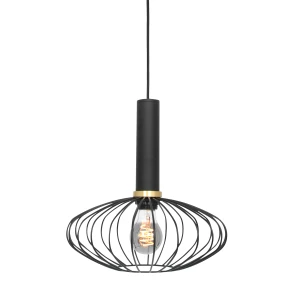 Hanglamp Mexlite Aureole Zwart 3071ZW-3071ZW