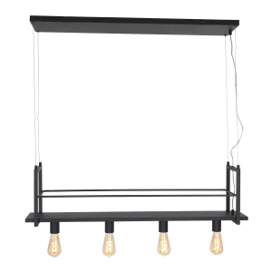 Hanglamp Mexlite Buckley Zwart 2983ZW-2983ZW