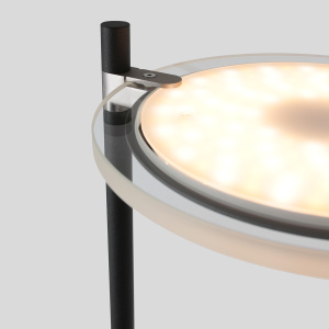 Steinhauer Vloerlamp Turound LED matzwart 2992ZW
