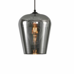 Moderne Zwarte Hanglamp 120 x 30 cm 7 Lichts Titaan Smoke