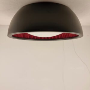 ETH Plafondlamp Ringo 32cm Zwart/Rood 05-PL2141-3032