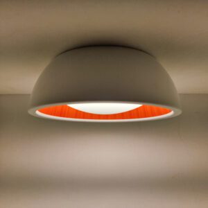 ETH Plafondlamp Ringo 32cm Wit/Oranje 05-PL2141-3153