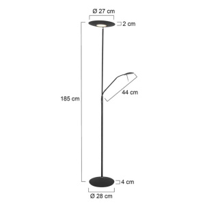 Steinhauer vloerlamp Zodiac LED 7972ZW 2de Kansje - Afbeelding 2