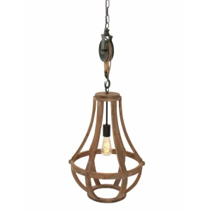 hanglamp-anne-light-and-home-liberty-bell-mat-brons-en-kunststof-wit--1349be