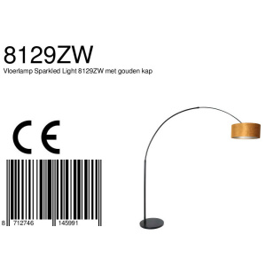 Steinhauer booglamp Sparkled Light 8129ZW Buitenbeentje - Afbeelding 7