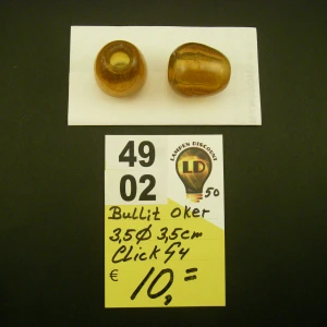Druppel glas helder amber