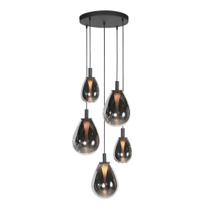 Mexlite hanglamp Glimsy 4198ZW Nieuw-4198ZW