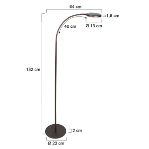 Mexlite vloerlamp Platu  Nieuwste collectie - Afbeelding 4