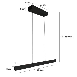 Steinhauer hanglamp Fluxy 4189ZW Tweede Kansje - Afbeelding 2