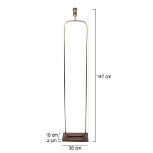 Steinhauer vloerlamp Stang 4740BR Buitenbeentje - Afbeelding 2